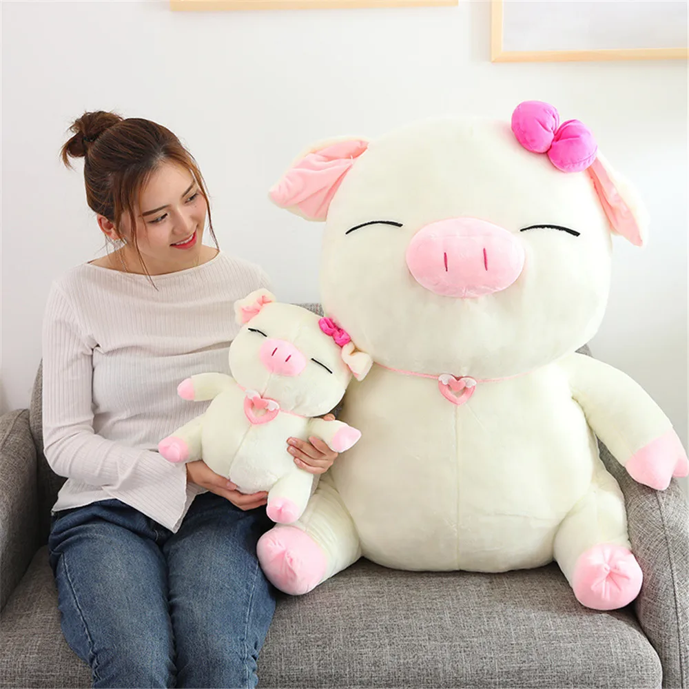 

High Quality New Arrival Movie Pet Pig Stuffed Animals Cute Cartoon Plush Toy Dolls 40-60cm Children Christmas Gift For Kids