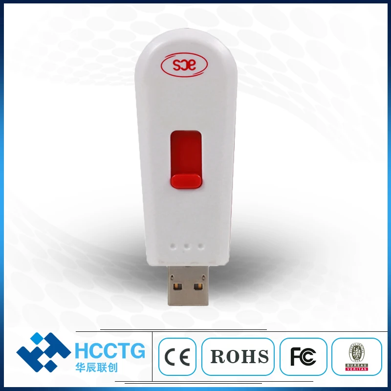 Карманный Бесконтактный 13,56 МГц RFID устройство для чтения nfc-карт портативный скиммер для карт ридер писатель ACR122T CCID стандарт