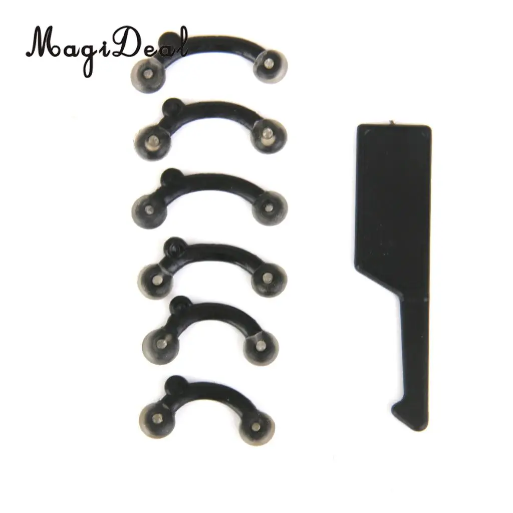MagiDeal Kesoto 3 Pair Invisible Plastic 3D Nose Shaper Corrector Nose Up Lifting Bridge Straightening Beauty Painless