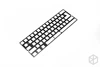 60% Aluminum Mechanical Keyboard carbon fiber plate support xd60 xd64 3.0 v3.0 gh60 support split spacebar 3u spacebar ► Photo 3/6