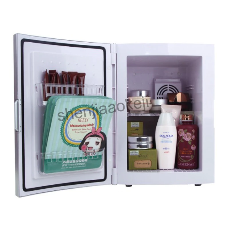 

7L Cosmetic Electricity refrigerator cosmetic Fridge Vertical Cooler Cosmetics Reefer Mini Portable Cooling Box 100-220v/38-68w