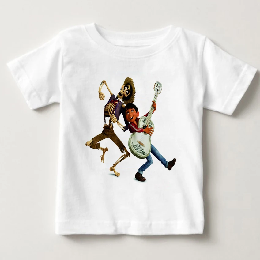 

Cartoon Pixar Movie Coco kids Clothes Coat Sweatshirt Sleeveless Shirt Kids Costumes boy and girt t shirt baby boy t-shirt MJ