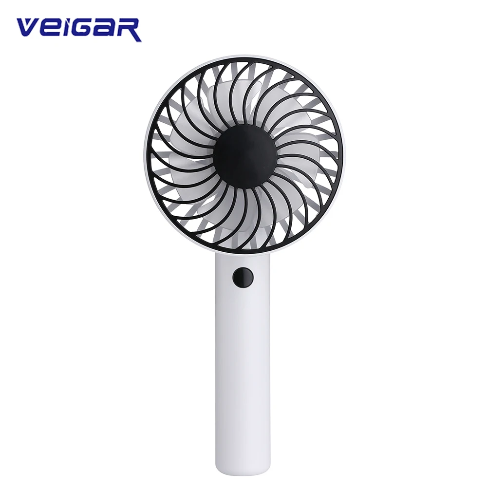 

Portable Mini Fan With 1200mAh Battery Rechargeable Handheld Angle Adjustable USB Hand Fan 3 Color To Choose Air Cooling Fan
