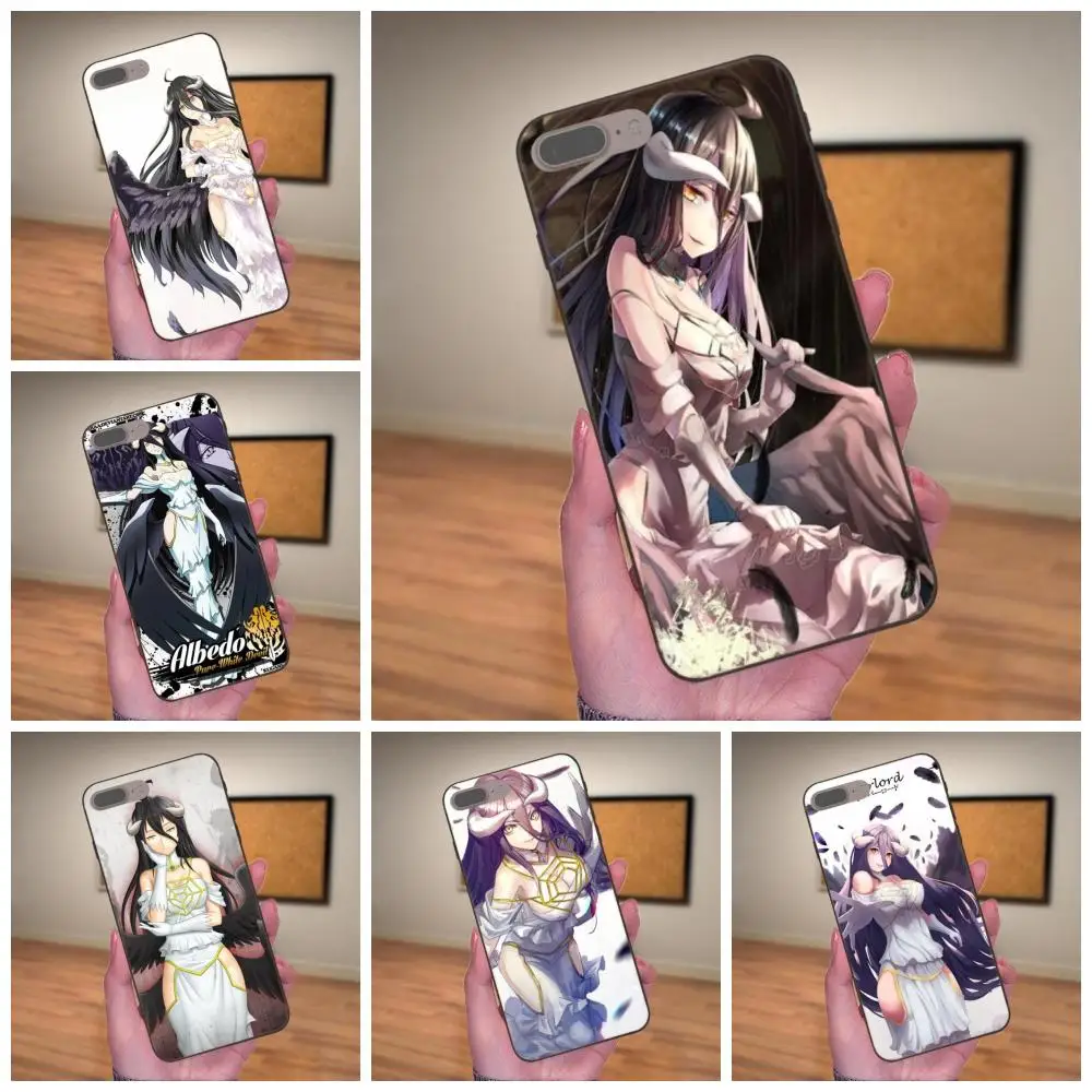 

Sexy Anime Girl Overlord Albedo Soft Mobile For Huawei Honor 5A 6A 6C 7A 7C 7X 8A 8C 8X 9 10 P8 P9 P10 P20 P30 Mini Lite Plus