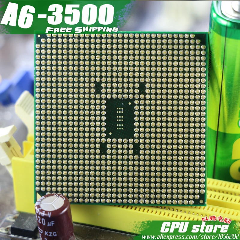 Процессор AMD A6 3500 трехъядерный FM1 2,1 GHz L2 = 3MB 65W процессор A6-3500 интегрированной графикой APU, 3670K 3670