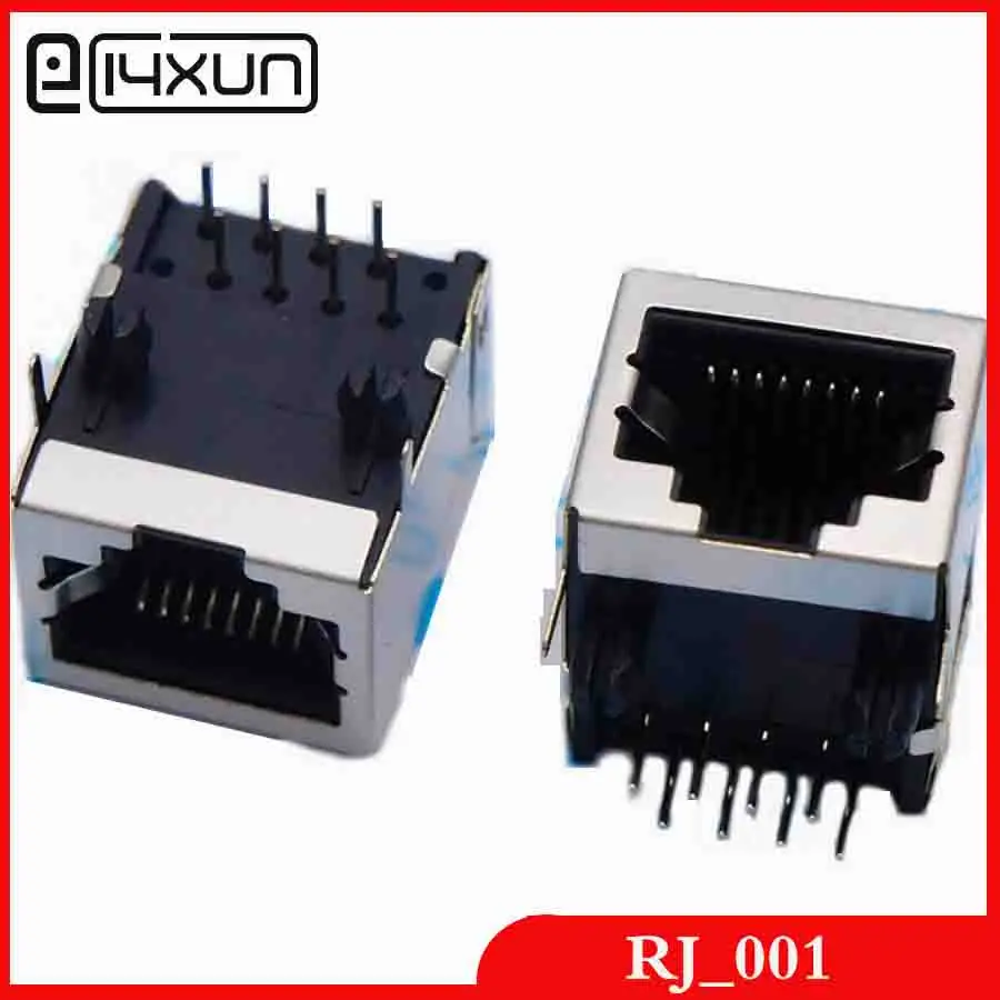 

5pcs/lot RJ45 8P8C 18*13mm Modular Network PCB Jack 8P LAN Adapter Connector
