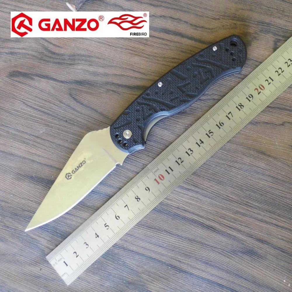 

58-60HRC Ganzo FireBird G7301 440C blade G10 Handle Folding knife Survival Camping tool Pocket Knife tactical edc outdoor tool