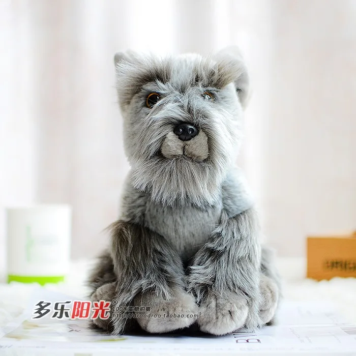 peluche de perro schnauzer