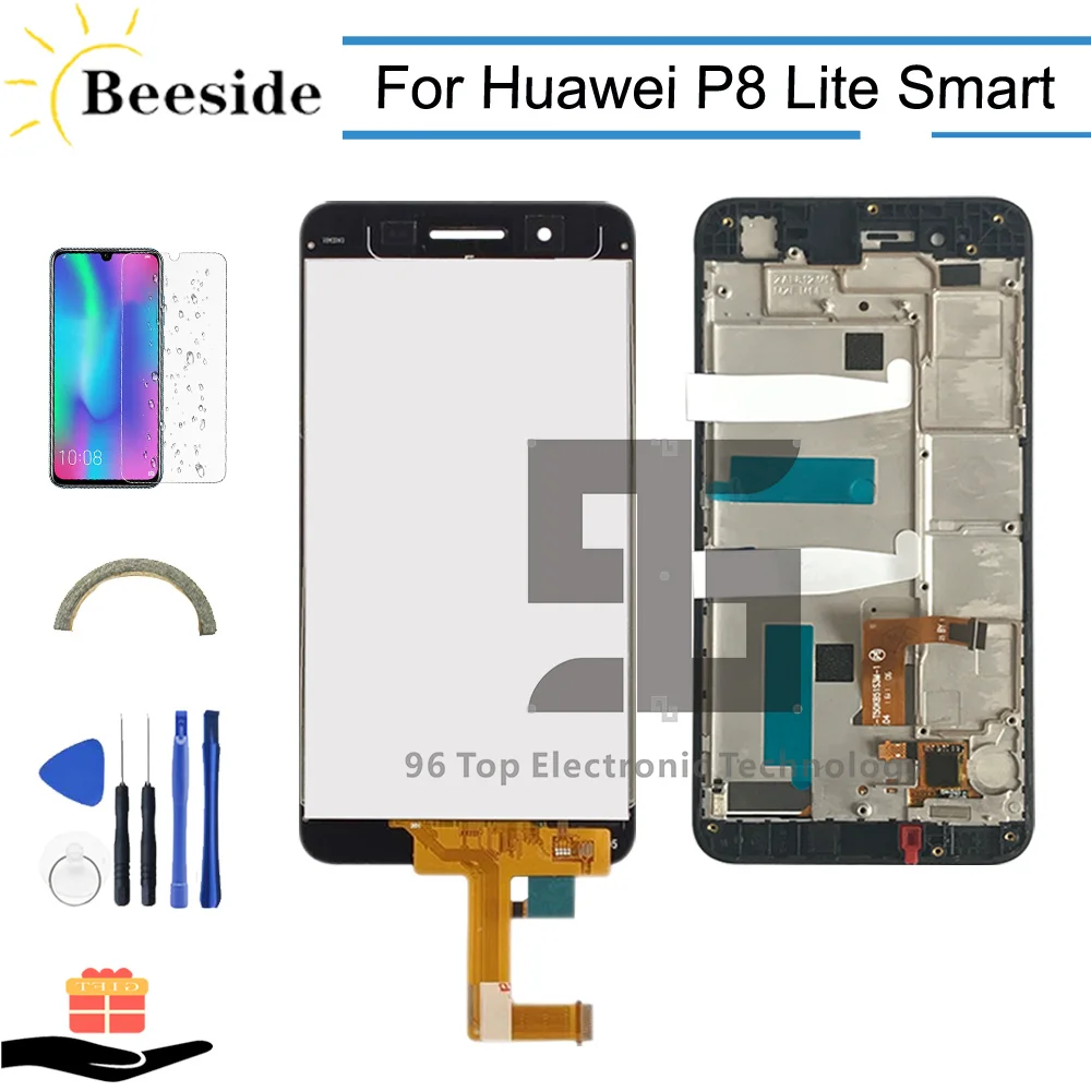 

AA+ Quality LCD+Frame For Huawei P8 Lite Smart ( Not For Huawei P8 Lite) LCD Display Touch Screen Digitizer Assembly Replace