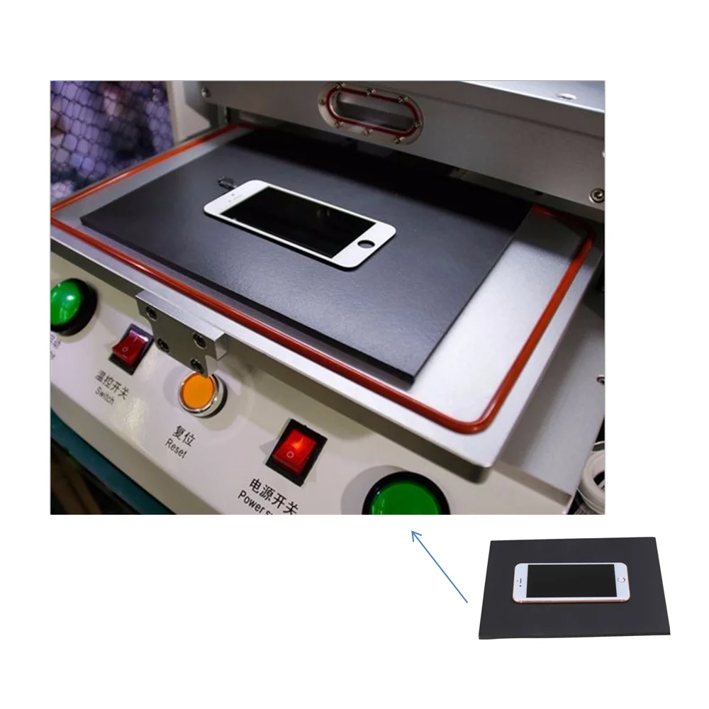 

Rubber Pad Dedicated OCA Lamination Machine Laminating Sponge Mat LCD Touch Screen Repair Tool For iPhone Samsung edge 25x20cm