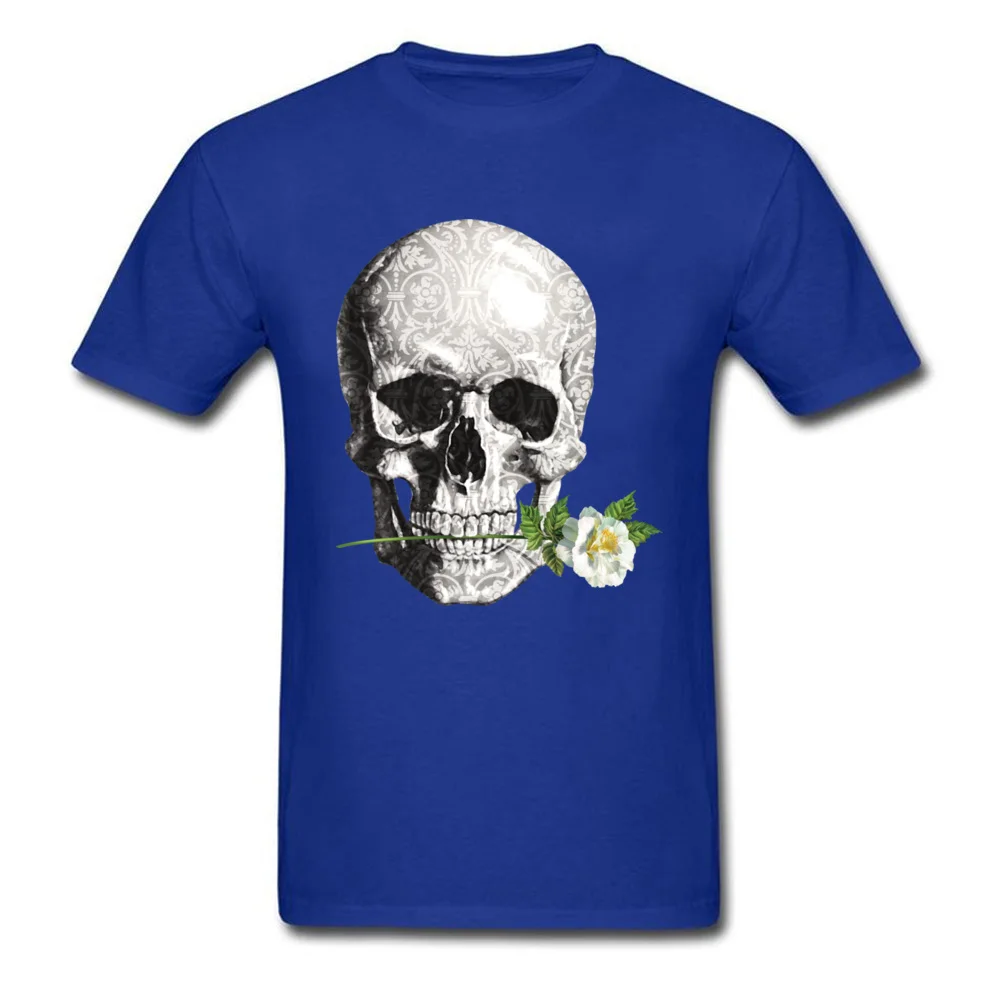 Skull Rose Tattoo_blue