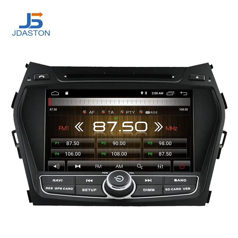 Flash Deal JDASTON Android 9.1 Car DVD Player For Hyundai IX45/Santa fe 2012 2013 2014 Multimedia GPS Navi 2 Din Car Radio Audio Stereo 3