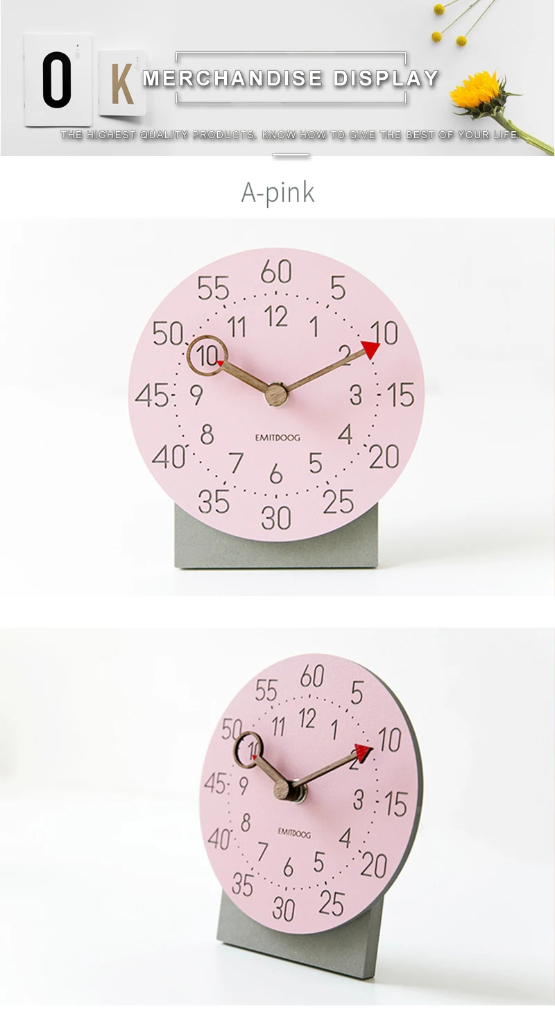retro clock with time projection clock vintage reloj mesa vintage reloj antiguo automobile clock alarm clock bedroom clock clock flip watch table table clock (4)
