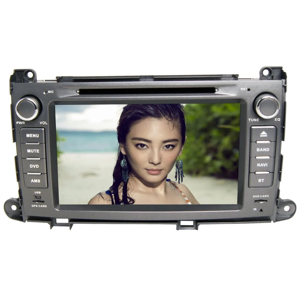

8" HD Quad Core Android 6.0 Car DVD Radio GPS Navigation Player for Toyota Sienna 2009 2010 2011 2012 2013 DVR OBD WIFI BT