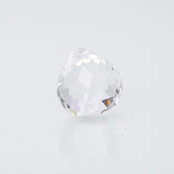 

10pcs 20mm Clear Crystal Ball Hanging Prism Suncatcher Crystal Lamp Light Pendant Decor Luces LED Decoracion Light Accessories