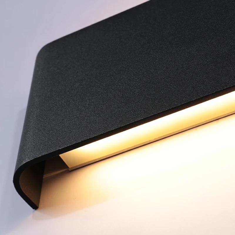  Rectangle Led Wall Lamp Sconces smart House RGB Dimmable APP Remote control Bluetooth bedroom lamp  - 33061694974