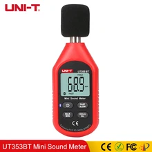 UNI-T UT353BT Sound Level Meter Digital Bluetooth Noise Meter Tester LCD 30-130dB Decibel Monitoring Sound Level Meters цена UNI-T UT353BT Sound Level Meter Digital Bluetooth Noise Meter Tester LCD 30-130dB Decibel Monitoring Sound Level Meters цены онлайн