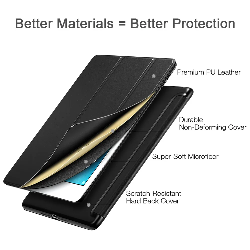 Чехол ESR для iPad Mini 5 2019 Yippee умный чехол тройного сложения Автоматический Режим
