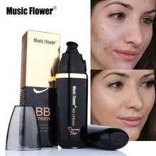 Музыкальный цветок 3 цвета натуральный крем для лица BB макияж консилер полное покрытие кремовая основа водонепроницаемый длительный МАКИЯЖ база