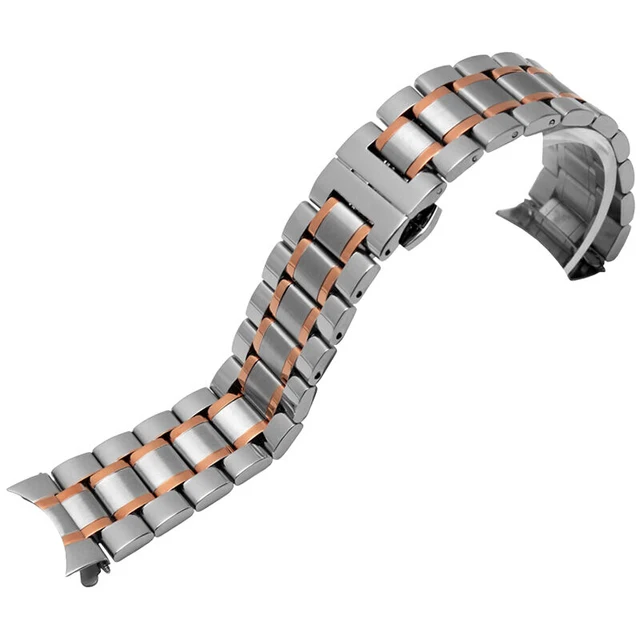 Best Price GD5 Mens Stainless Steel Watch Band Strap Metal Bracelets For Men Wrist Watches Watchband For Casio/Longines Master/Fiyta 