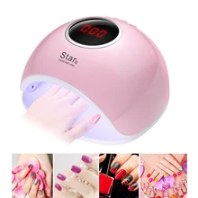 72 Вт светодиодные лампы гель светодиодный лампы для ногтей высокого Мощность для ногтей гель лак для ногтей сушилка Сенсор солнце ногти со светодиодной подсветкой, маникюр, инструмент для маникюра, US/EU