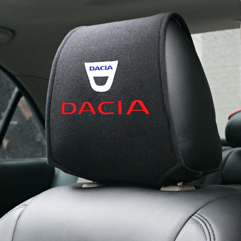 1 шт. чехол для подголовника автомобиля подходит Dacia Duster Logan Sandero 2 Mcv