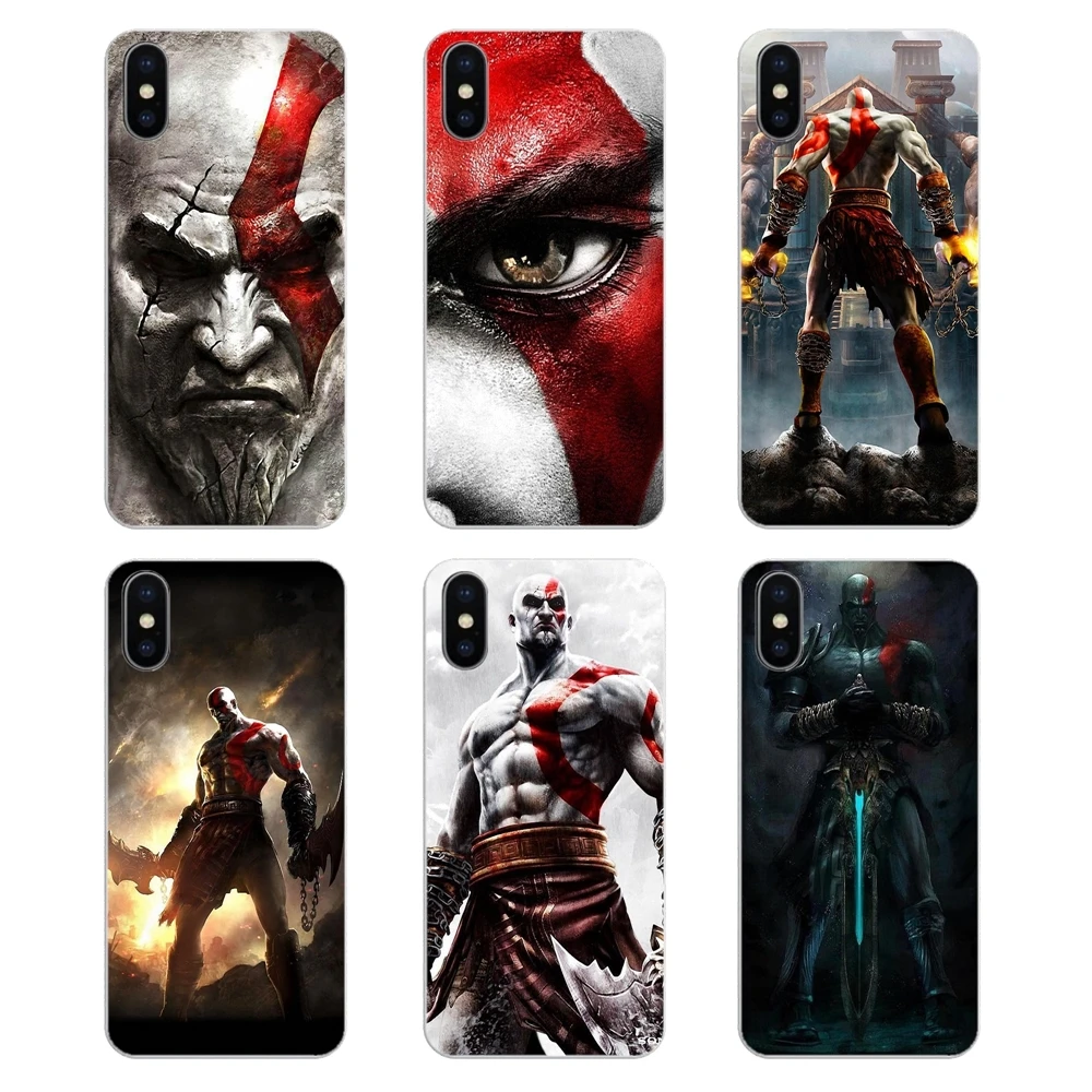 Силиконовый чехол для телефона Xiaomi Redmi 4X S2 3S Note 3 4 5 6 6A Por Pocophone F1 Mi с принтом God of War