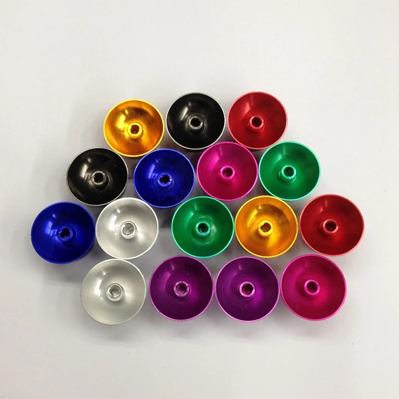 8 цветов, комплект из 2 предметов, металлические аналоговые ручки для большого пальца, джойстик для большого пальца, крышка для джойстика, крышка для Xbox one, контроллер