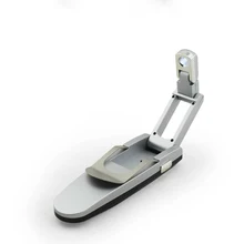 20 шт/партия Мини Портативные складные для чтения свет натуральный белый книжный фонарь-прищепка, светодиодный свет книги, Автоматический вынос