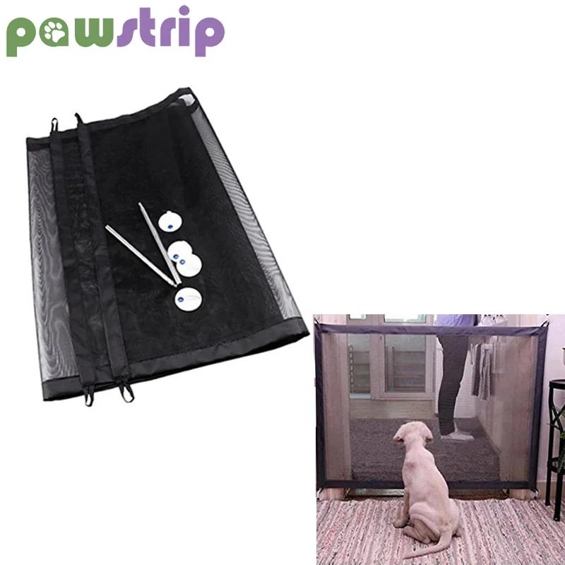 Pawstrip المحمولة للطي الكلب شبكة بوابة الحيوانات الأليفة العزلة سياج سلامة جرو الضميمة آمنة الحرس كلب حاجز انخفاض الشحن Pawstrip المحمولة للطي الكلب شبكة بوابة الحيوانات الأليفة العزلة سياج سلامة جرو الضميمة آمنة الحرس كلب حاجز انخفاض الشحن