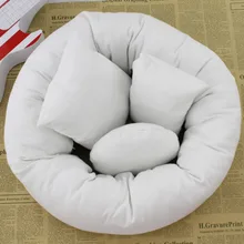 Buy OUTAD 4Pcs Baby Newborn Pillow Basket Filler Baby Cushion Infant Positioner Donut Posing Photography Props Baby Pillow Ring Free Shipping