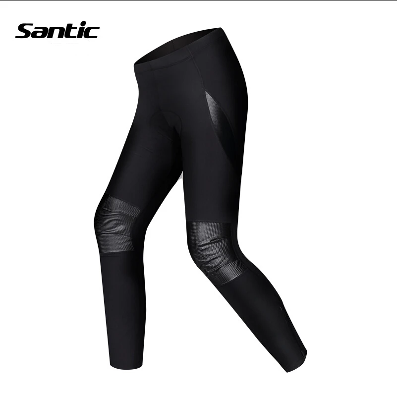 

Santic Cycling Pants Winter Fleece Men Warm Windproof Mountain Bike Bicycle Trousers Thermal Tights Clothing Long Pants MC04030