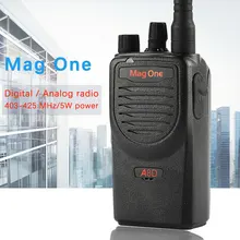 Mag One A8D walkie talkie A8 upgraded version of high power digital 5w two way radio UHF 403-425MHz portable handheld radio