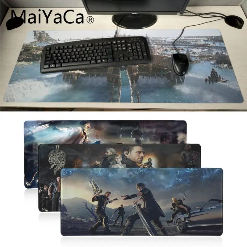

MaiYaCa Non Slip PC FF15 Final Fantasy Series mouse pad gamer play mats Anime Print Large Lockedge Gaming Mouse Pad for dota2 cs