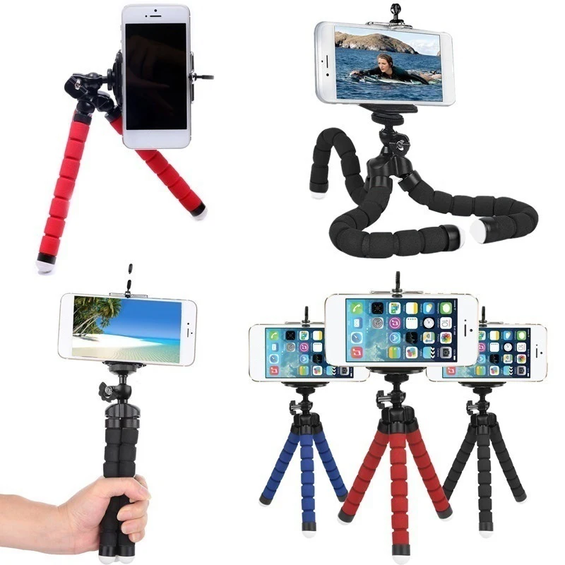 

Flexible Trepied Smartphone Stand Tripod for iPhone Samsung Phone Mini Tripod Tripode Movil Telefoon Statief tripe para celular