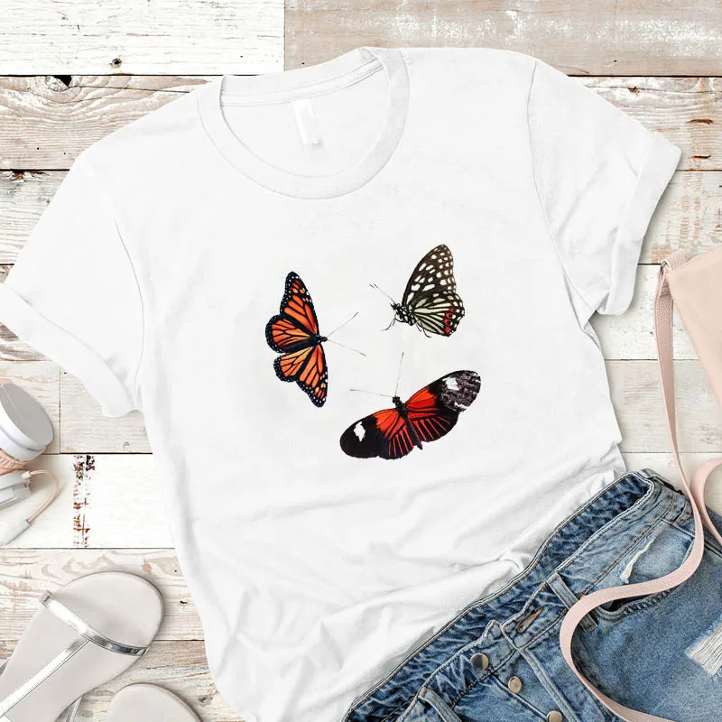 Милая модная женская летняя футболка с принтом пчелы Camisa Mujer Женская графическая
