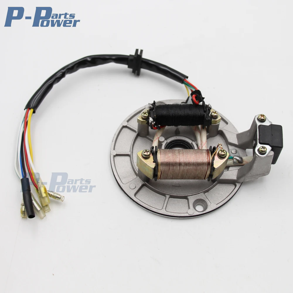 Магнитная пластина статора JH70 70cc 90cc 110cc 125cc для кроссового велосипеда ATV Go Kart Chinese 2