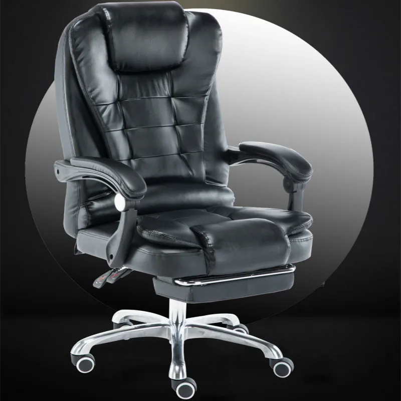 Chaise D Ordinateur De Bureau Super Doux Inclinable Taille Chaise