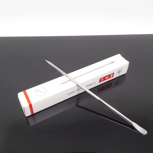 Best Price JIVANWARE Stainless Steel Barista Cappuccino Espresso Coffee Decorating Latte Art Pen Tamper Needle Creative High Quality