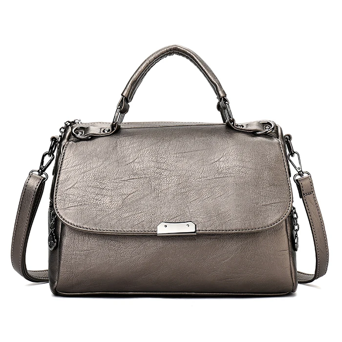 

YILIAN Ms. The handbag 2018 leisure fashion Solid color Small square bag Female bag Suction buckle Oblique cross package 1915