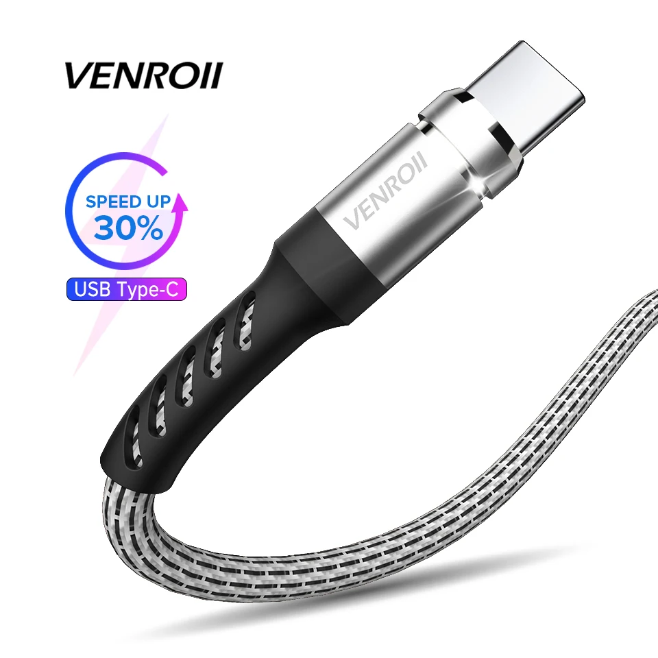

USB Type C Cable Fast Charging Type-C Cord Mobile Phone USBC Data Kable for Samsung S9 Huawei Mate 20 P20 Pro Xiaomi Mi Mix 3 2S