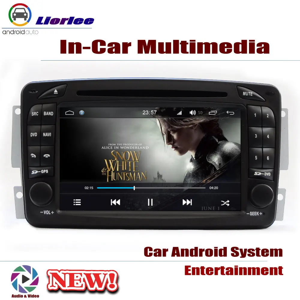 Flash Deal Car Radio DVD Player GPS Navigation For Mercedes Benz C Class  Android HD Displayer System Audio Video Stereo In Dash Head Unit 3
