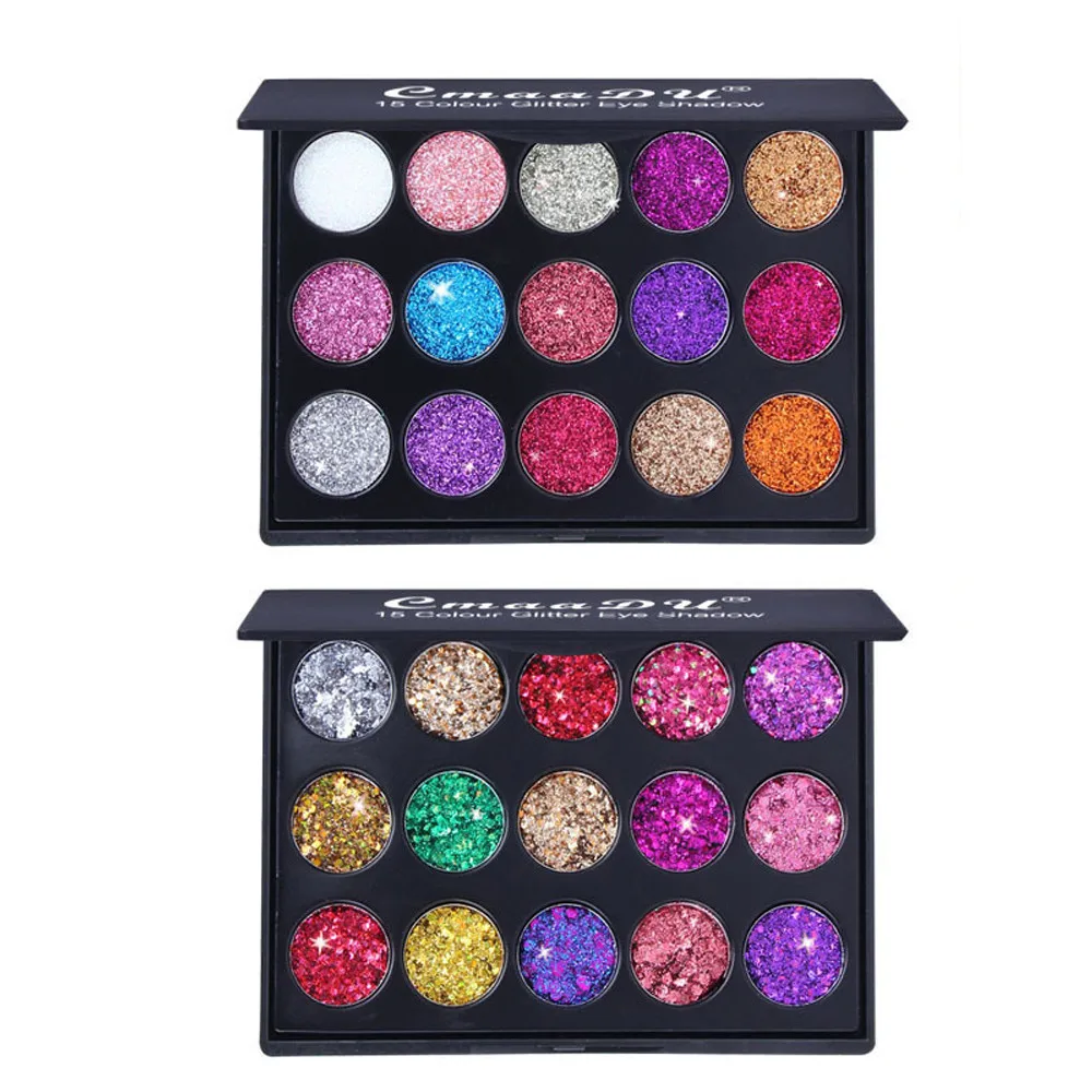 Glitter Eye Shadow Powder Palette Matte Eyeshadow Cosmetic Makeup  matte eyeshadow palette pressed powder shadow pressed glitter