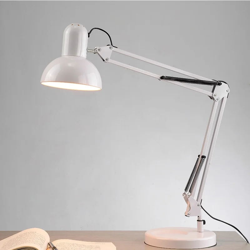 

Retro Architect Lamp, Swing Arm Lamp, Steel Clamp Desk Lamp,