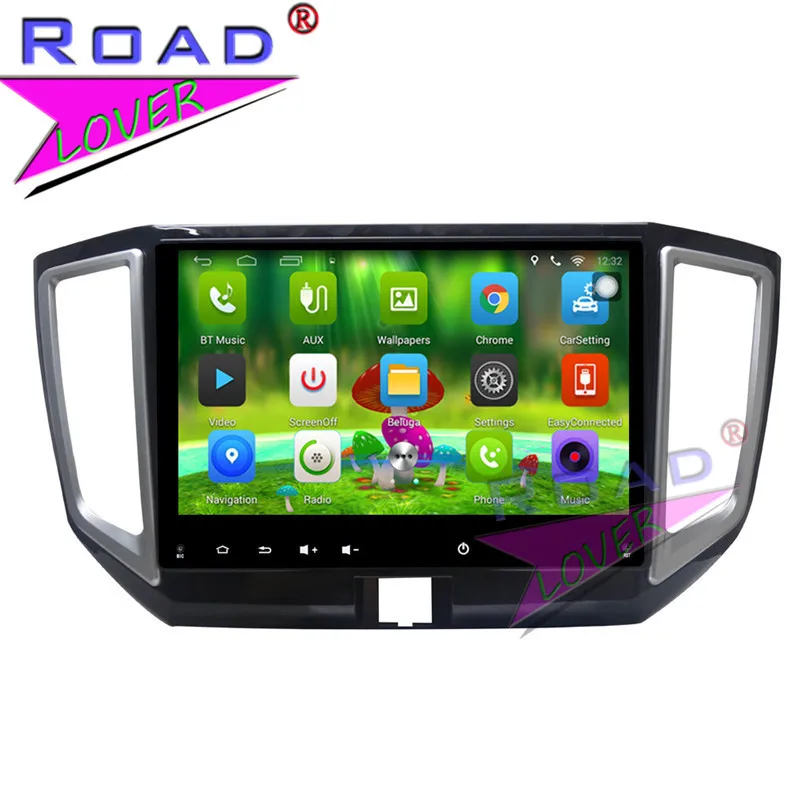 Best TOPNAVI Android 6.0 2G+32GB 9" Quad Core Car PC Head Unit Player For Nissan Venucia T70 Stereo GPS Navigation NO DVD Auto Audio 1