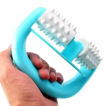

New Arrival D Type Fat Control Roller Massager Cellulite Manual Massager Muscle Roller Legs Neck Buttocks Fast Anti Fatigue fell