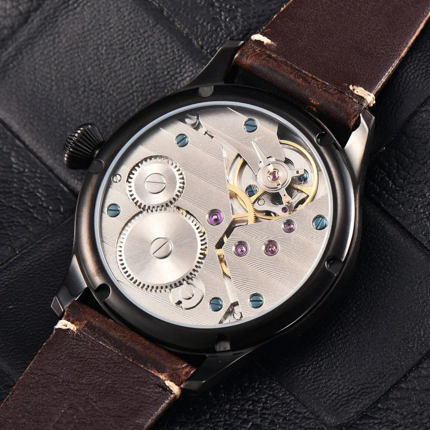 2018-Issue-Casual-Man-Watch-Mechanical-Hand-Winding-Watch-Leather-44mm-Parnis-Hand-Wind-Power-Reserve (4)