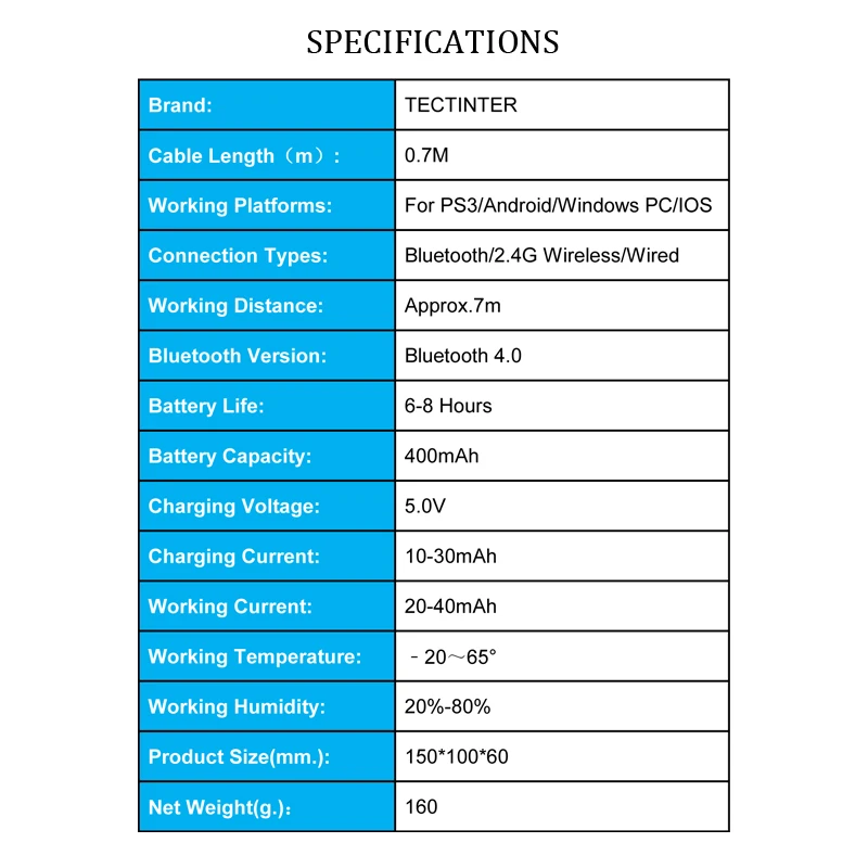 Best Price Cheap HMbEd Wireless Bluetooth 3.0 Game Controller Terios T3/X3 For PS3/Android Smartphone Tablet PC With TV Box Holder T3+ Remote Gamepad