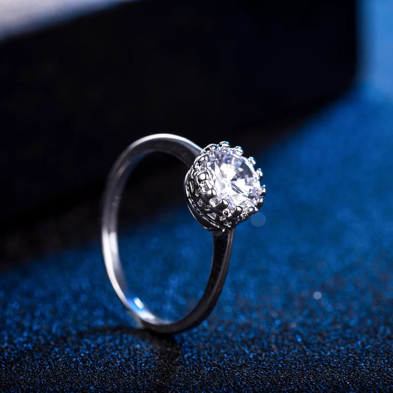 Женское кольцо из серебра 925 пробы с фианитом|925 sterling silver|ring sterlingsterling silver |