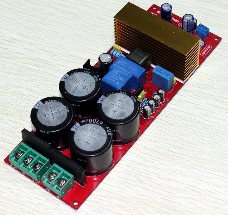 Free Shipping! 1pc IRS2092 Top Class D amplifier board (dual rectifier